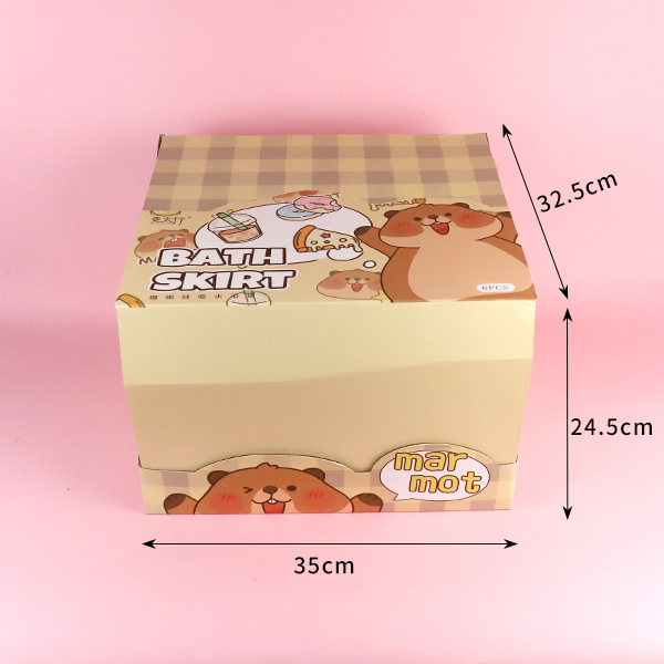 YJ-764 Groundhog Strap Bath Dress - Gambar 3