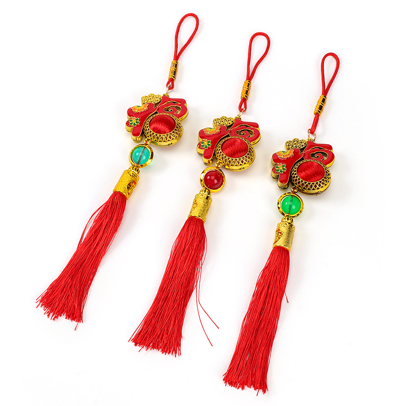 Chinese knot of dripping oil lucky lantern