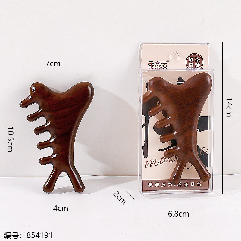 348 4-in-1 Meridian Massage Comb