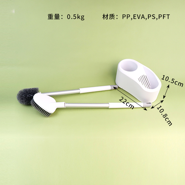 2084 double brush toilet brush - Image 3