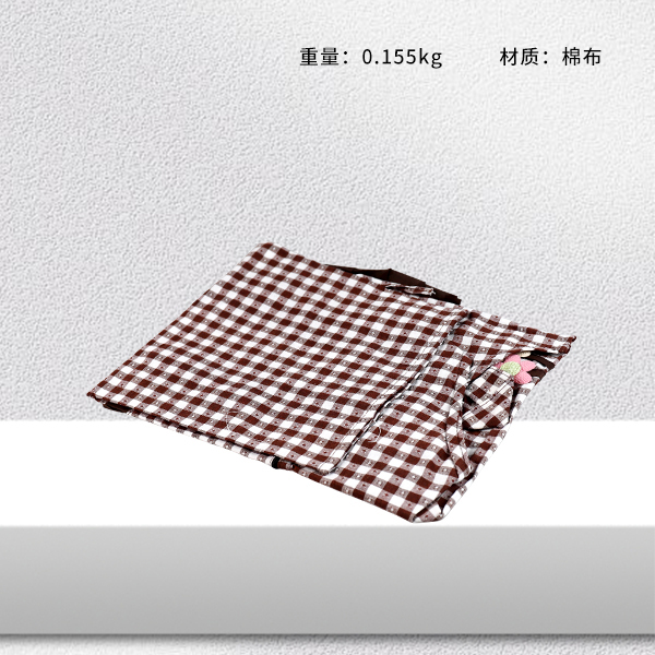 6267 jacquard thick cotton two three-dimensional flower aprons