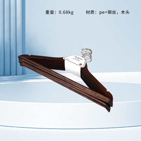 206 wood antique hanger (5 Pack)