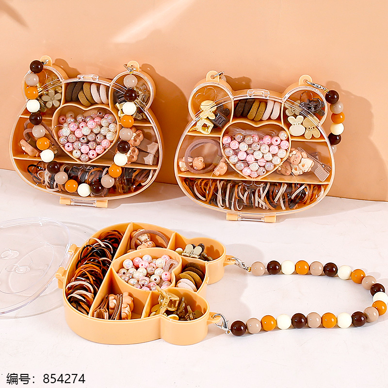 Bear Head Box Light Coffee Bear DIY Accessories 138