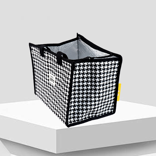 1977 houndstooth tote - Image 5