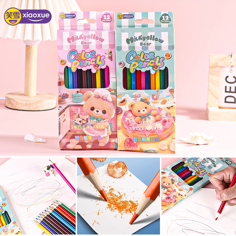 XX-9902 twelve-color bear pencil
