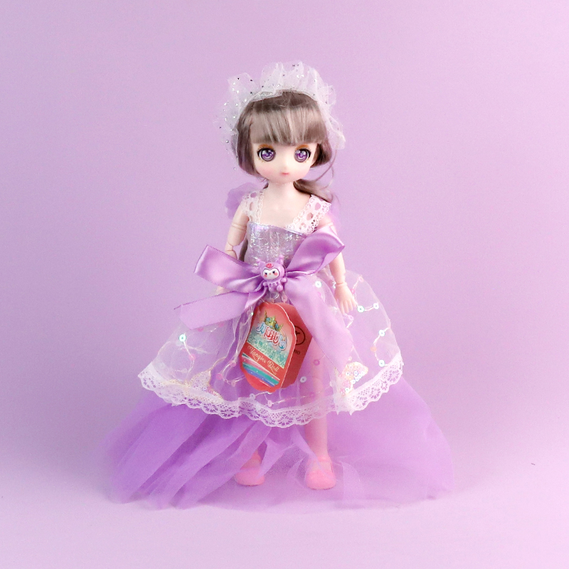 3688-212 gauze skirt keychain doll