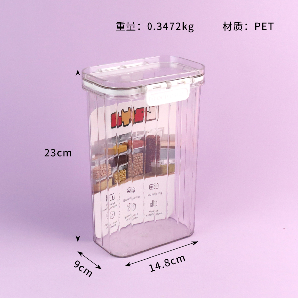 6515-4 plastic storage tank 1800ML - Image 2