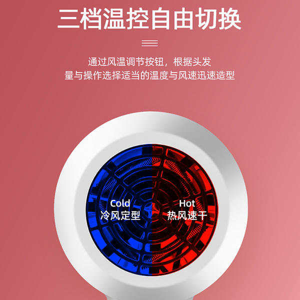 A666 Hair Dryer 800w (Mixed Color) - Image 5