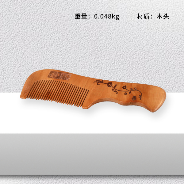 3821 printed wooden comb