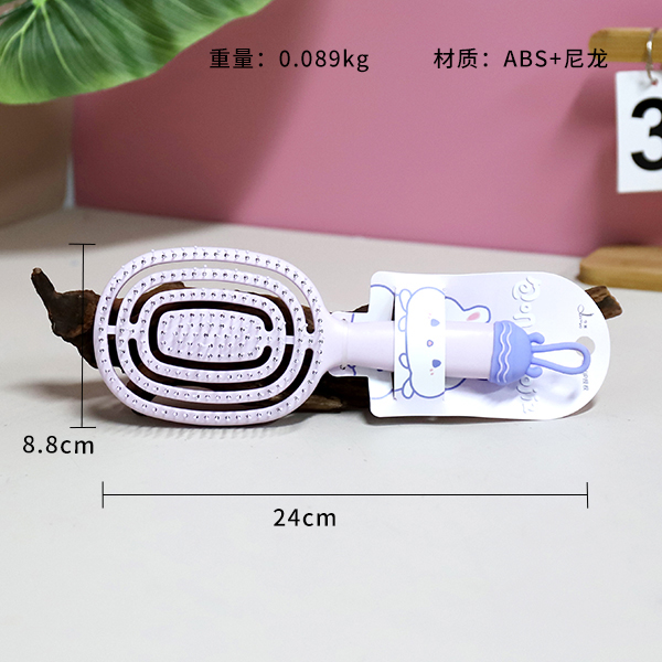 ZBJ5098 Bag Rabbit Extra Large Fluffy Comb