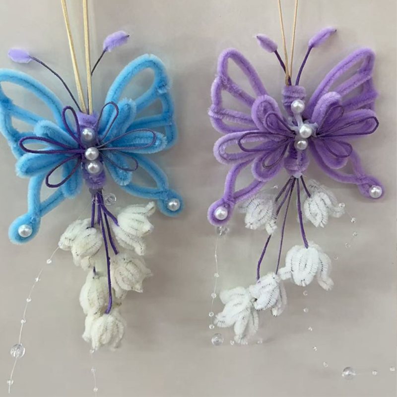 Chess Yu Butterfly Lily of the valley twist stick