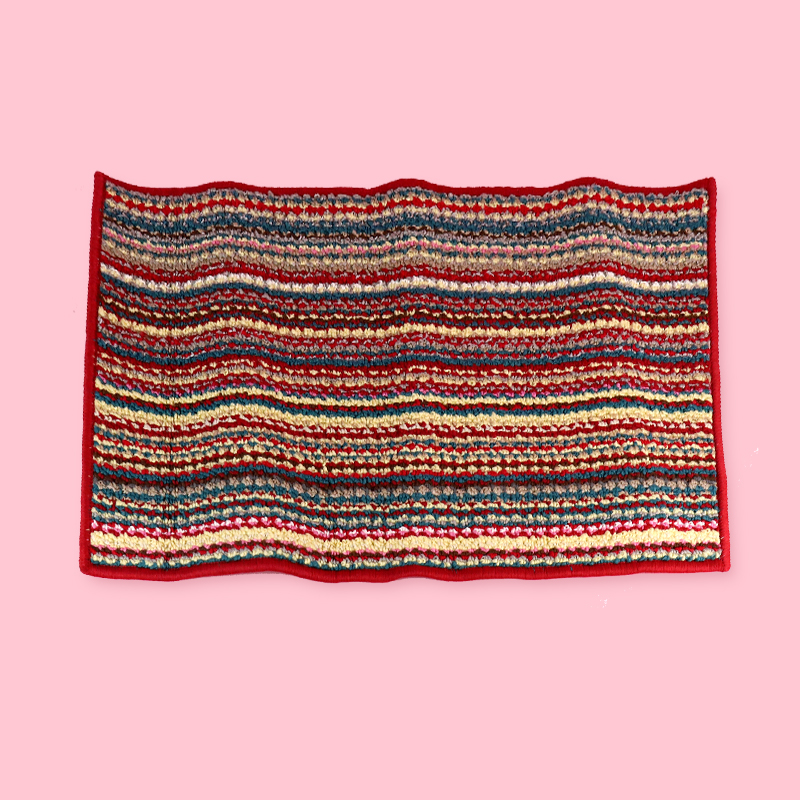Color kwai (thin strip) 50*80 floor mat