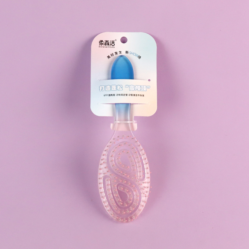 CYF3418 candy gradient wet and dry combs