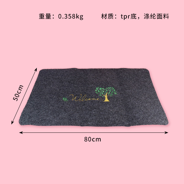 Rubbing pad 50*80 floor mat - Image 2