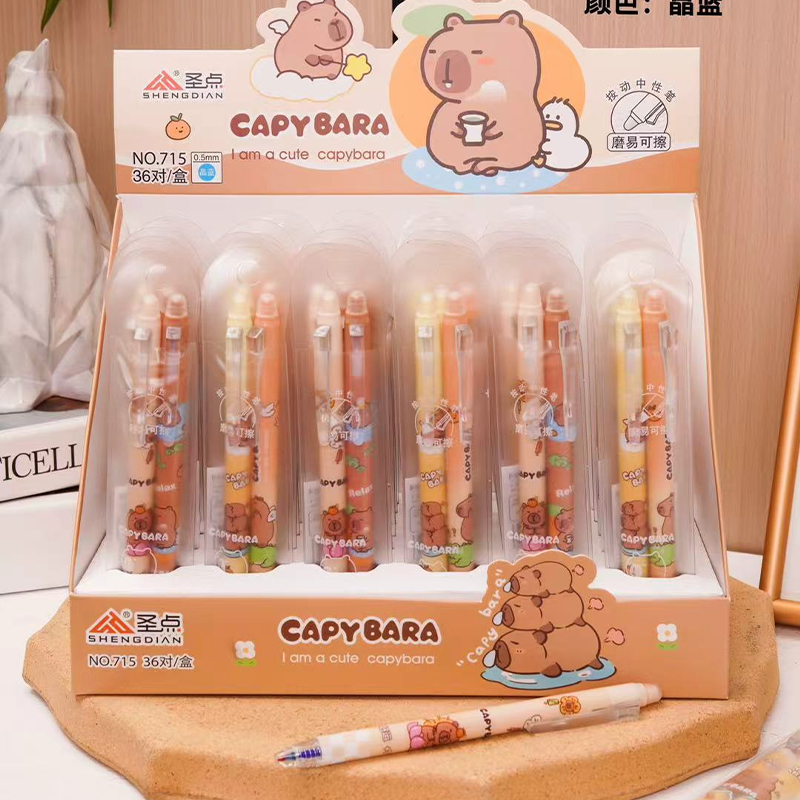 Holy Point 715 Erasable Gel Pen 2 Pack Blue