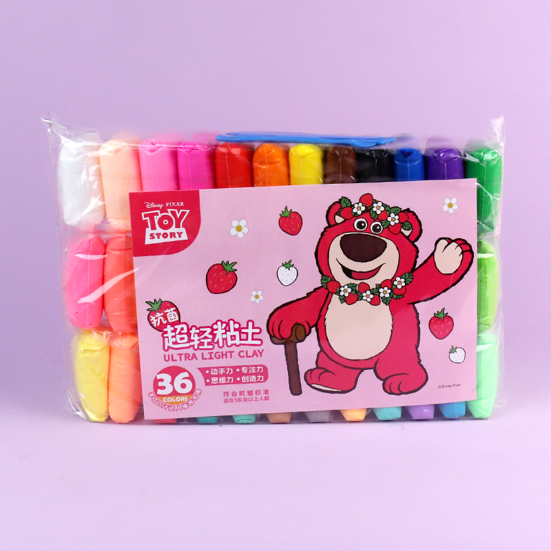 1003 Strawberry Bear 36 Color Ultralight Clay