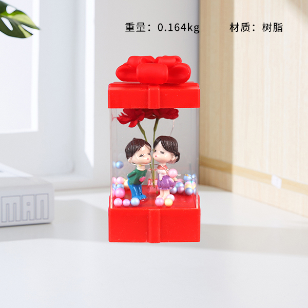 * YD-191 couple gift box lighting ornaments