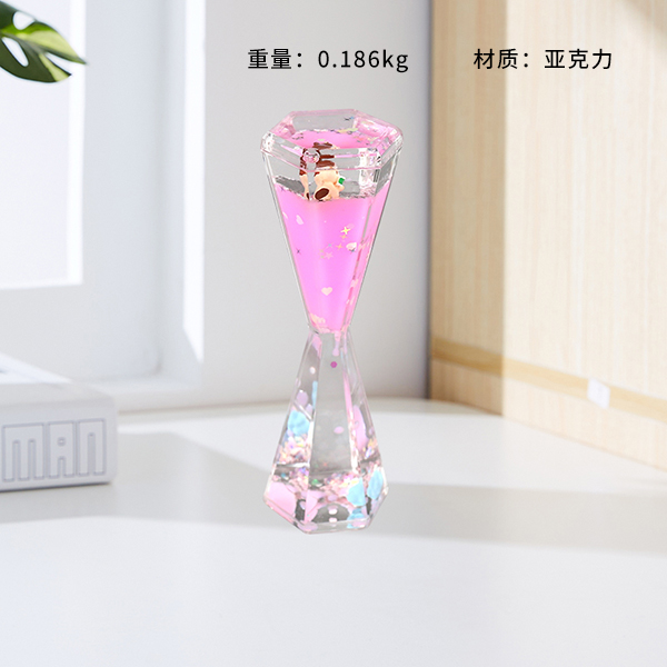 SY74 hexagonal milk hourglass