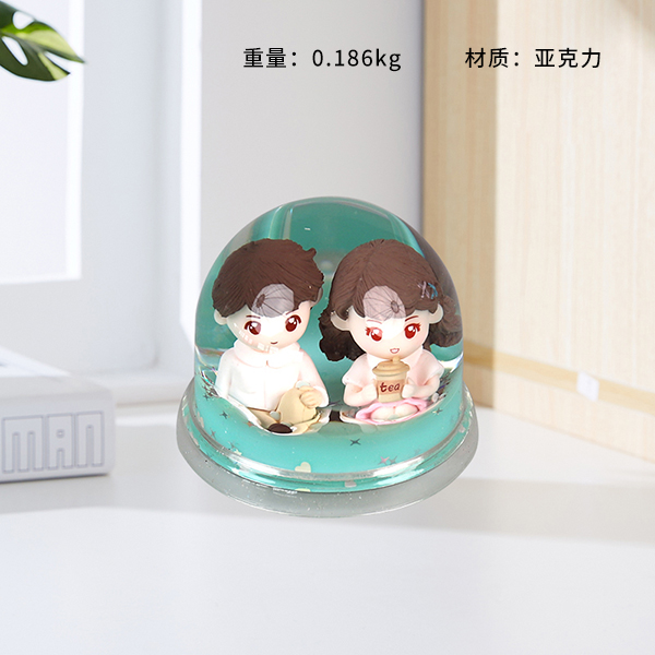 SY42 Crystal Ornament for Couples