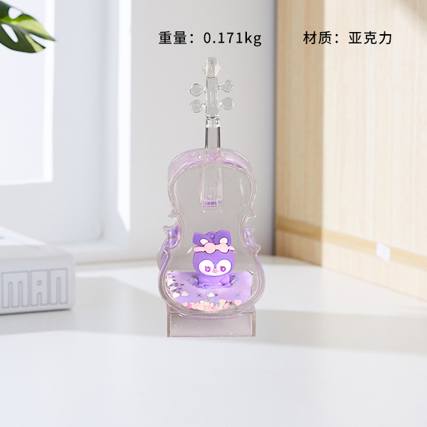 SY129 crystal guitar ornament