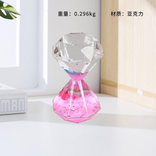 SY10 diamond hourglass ornament - Image 2