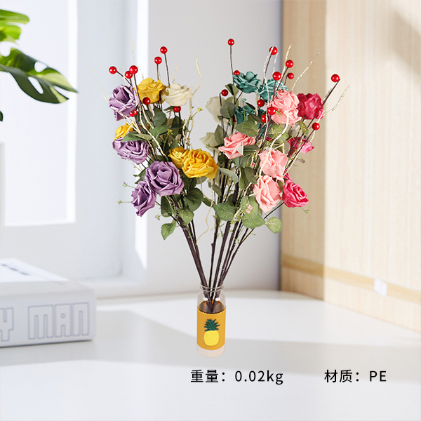 4099 carnation (mixed color) plastic flowers