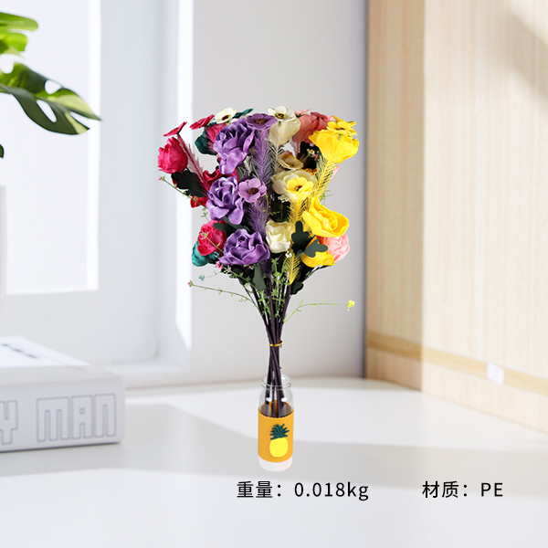 4100 carnation (melange) plastic flowers