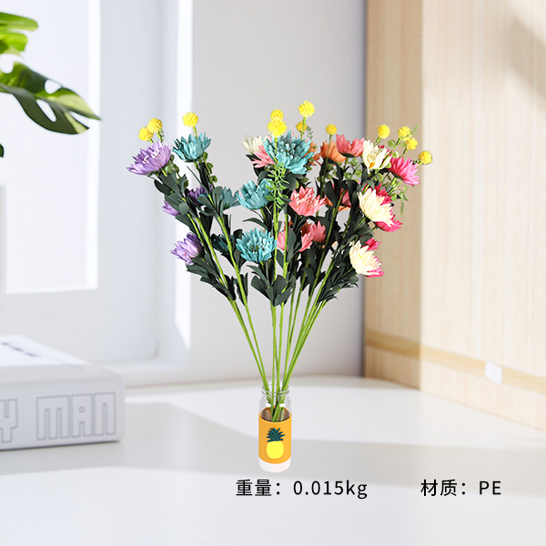 091 hoa azalea (màu pha trộn) bằng nhựa