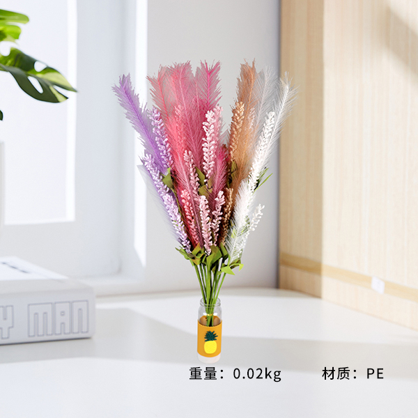 6665 ears of wheat (melange) plastic flowers