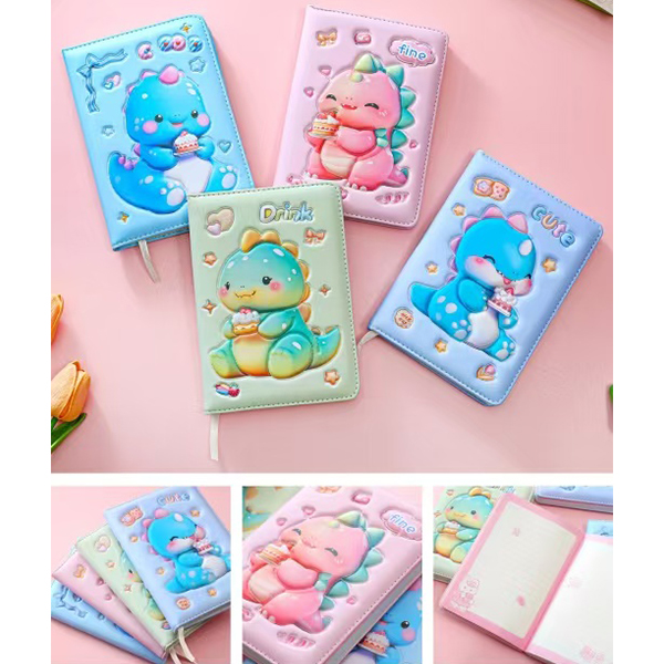 32K1022-7 magic girl notebook (mixed pattern)