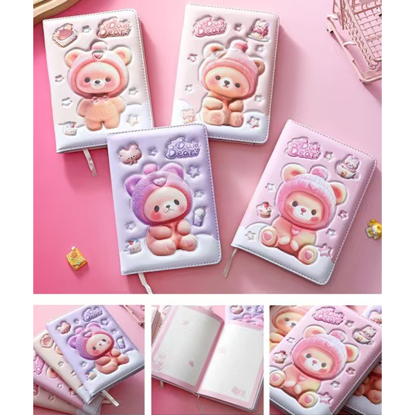 32K1022-7 magic girl notebook (mixed pattern) - 图片 3