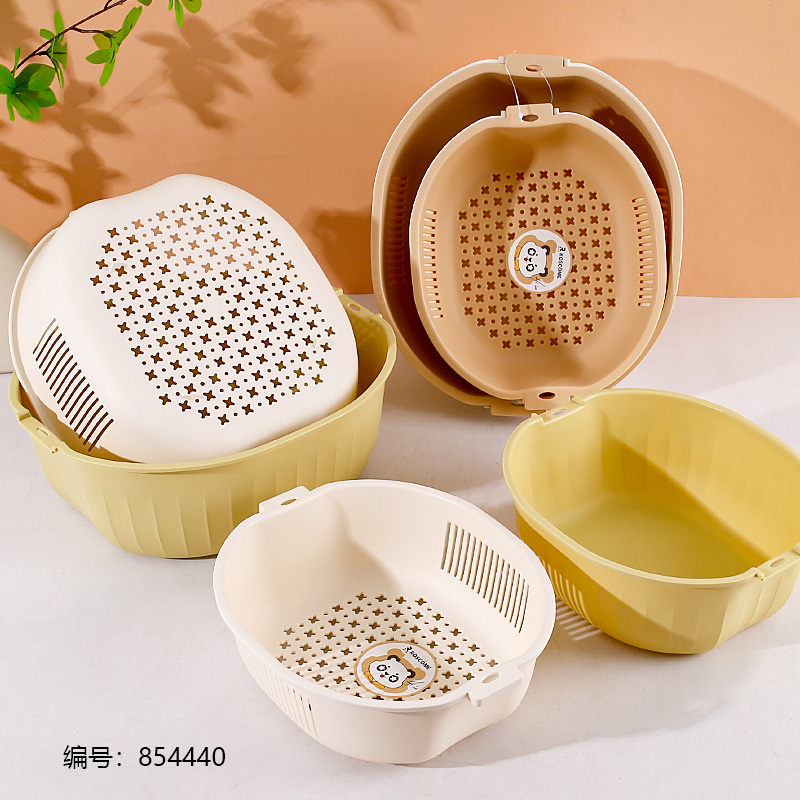 171 Taili Bear Set Drain Basket