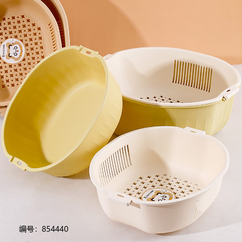 171 Taili Bear Set Drain Basket