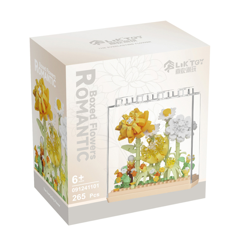 0912411 acrylic flower series 4 mixed - Image 2