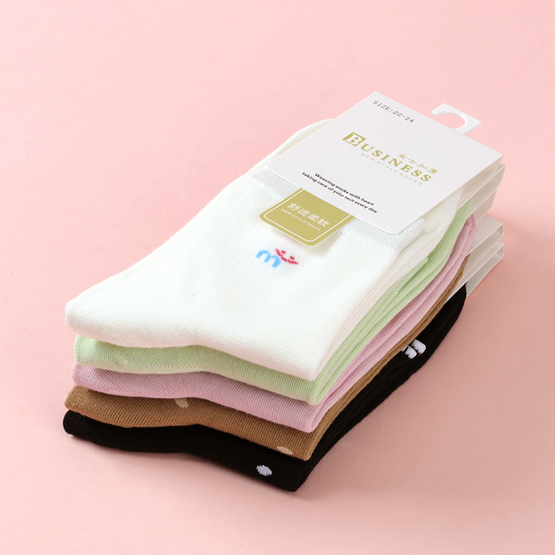 D3025 color thick ladies cotton socks