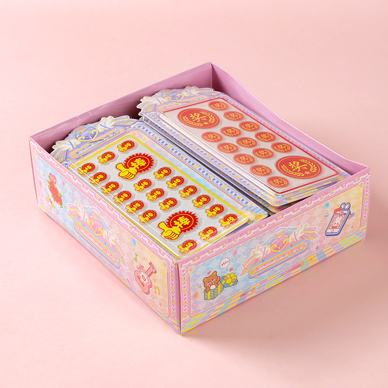 LW-505 acrylic reward stickers (three-dimensional)