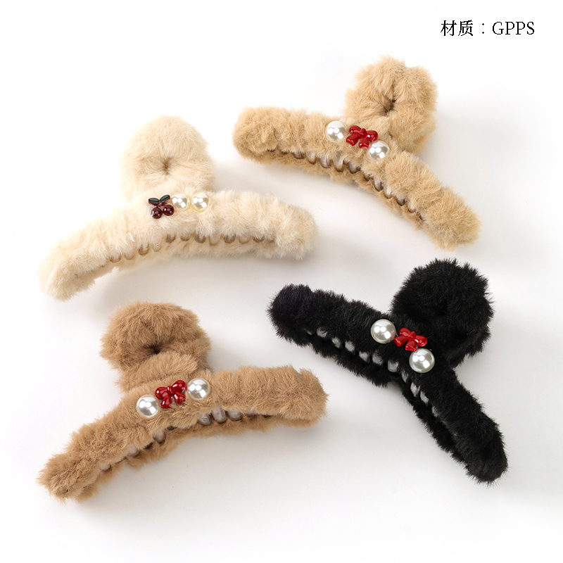 13cm bow pearl accessories Mao Mao claw