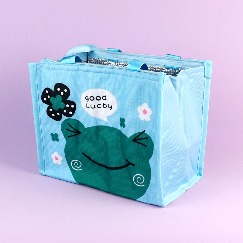 J26 cartoon face insulation handbag - Image 2