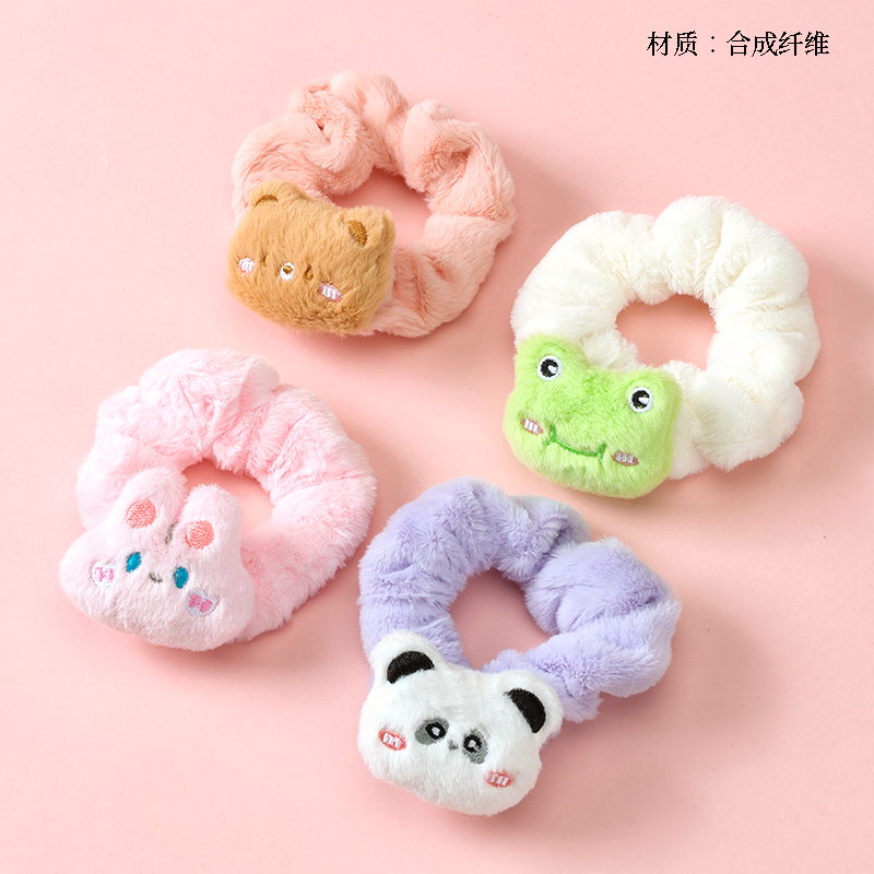 Color cotton cartoon large terry