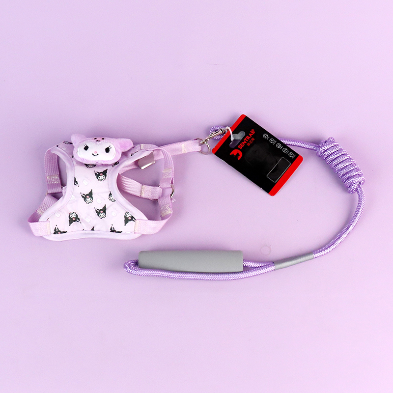 0106 printed cartoon net bag traction rope