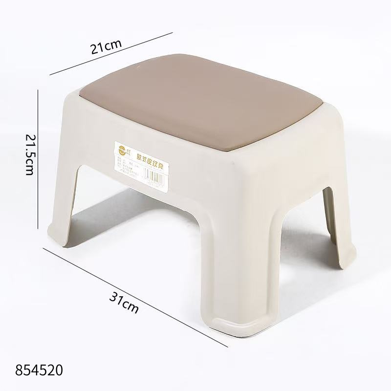 303 European Style Leather Stool