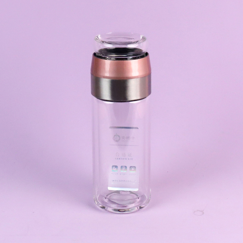 GP-8040-6-B transparent tea business glass