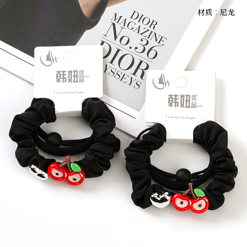 Cherry accessories black combination rubber band (3)
