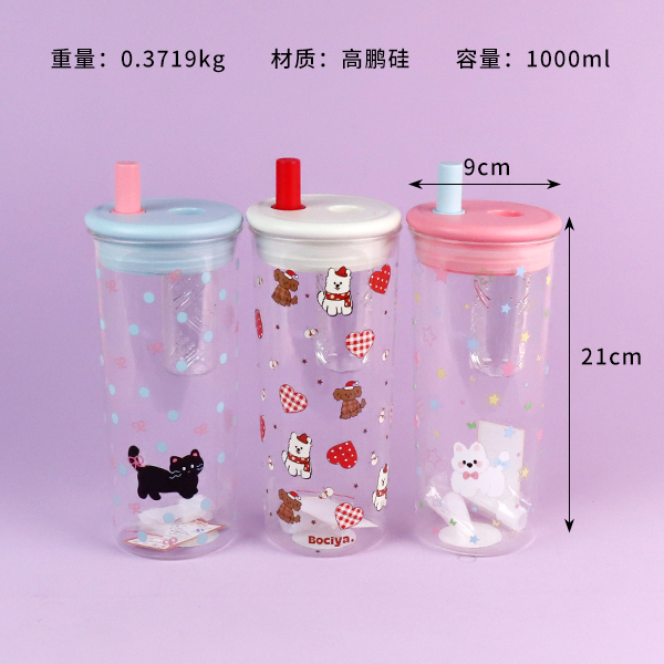 4130-E-4 Wave Point Cat CL Glass - Image 2