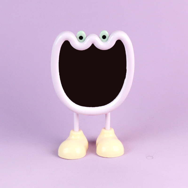 23025 shaped table mirror