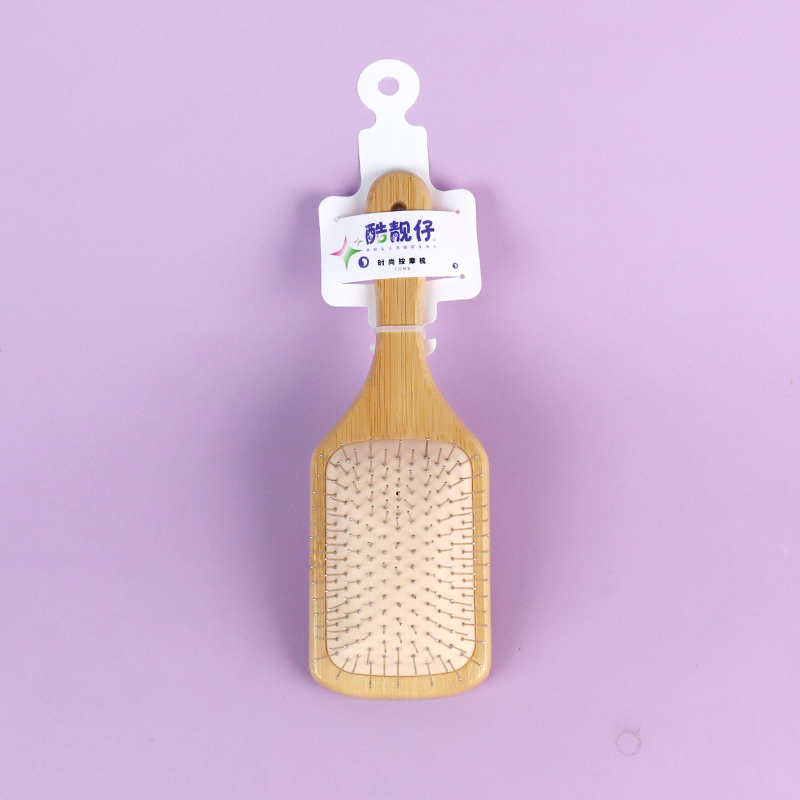 0379 steel needle generous bamboo air cushion comb