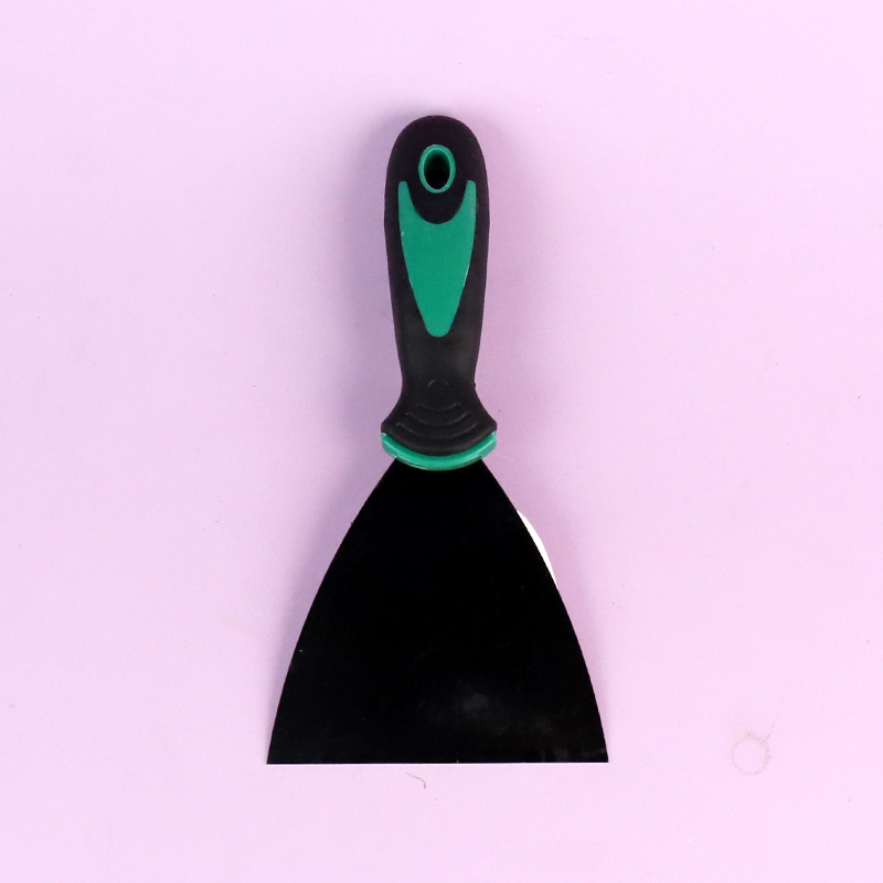 Double color handle stainless steel putty knife 4 inch