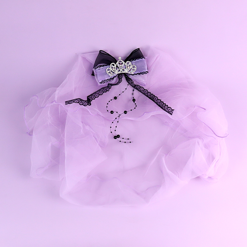 Crown Cullomi Lace Flap Children's Veil