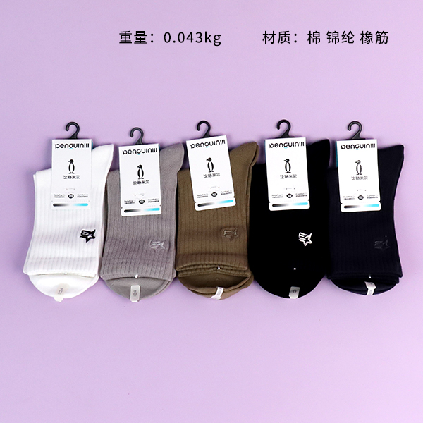 7493-1 Long Embroidered Men's Socks - Image 2