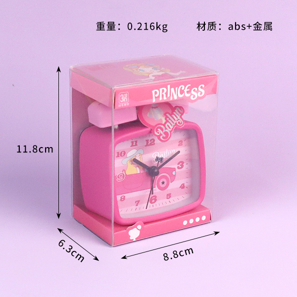 * 7145bailyn3 inch square alarm clock - Image 2